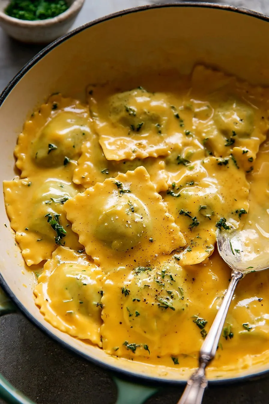 Butternut Squash Ravioli Sauce