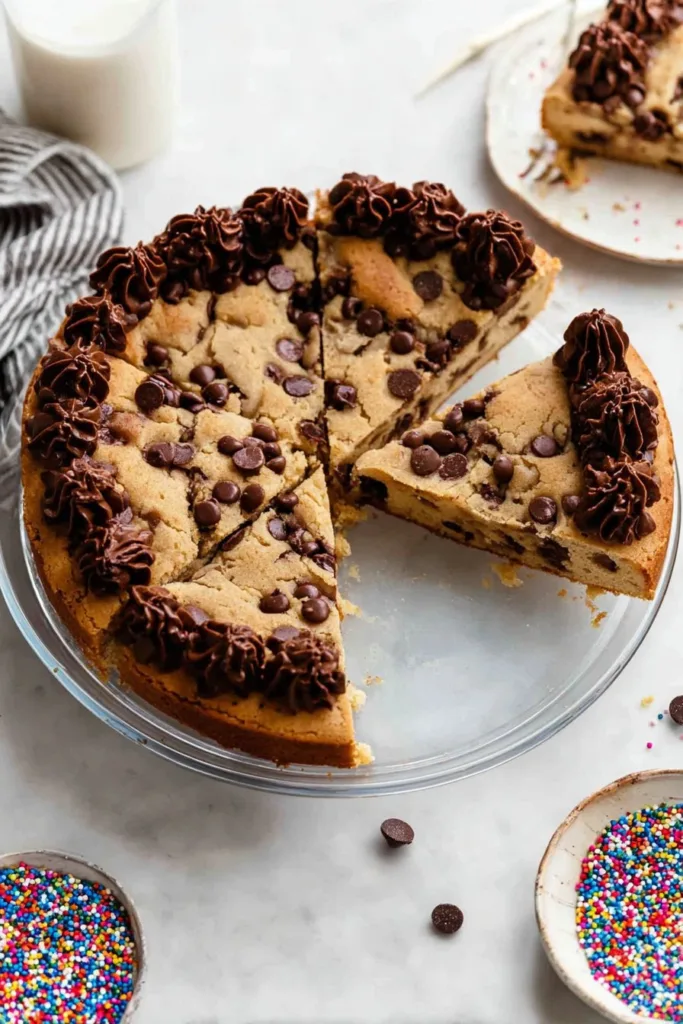 Chocolate Chip Cookie Cake