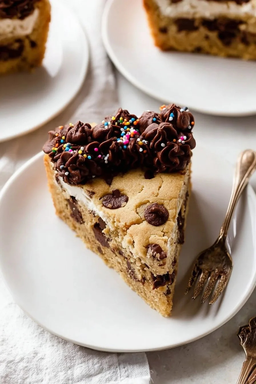 Chocolate Chip Cookie Cake