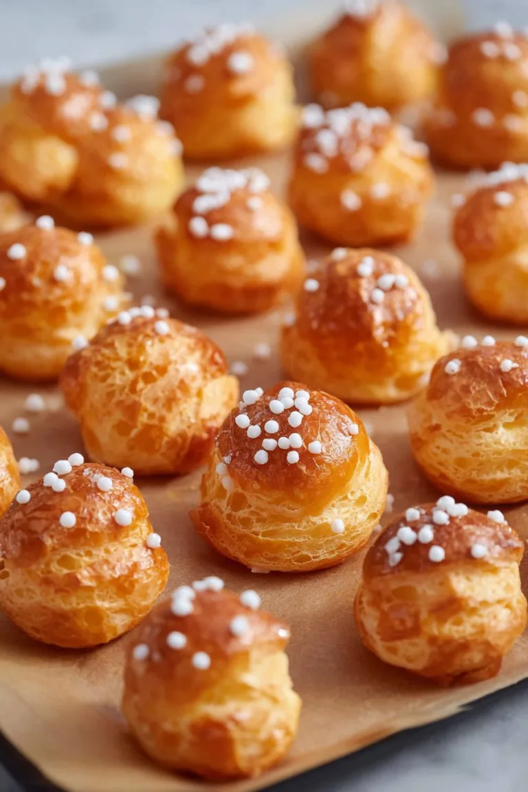 Chouquettes (French Sugar Puffs)
