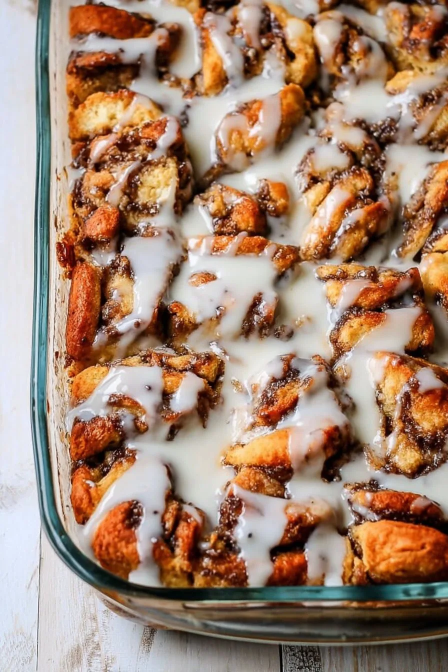 Cinnamon Roll Casserole