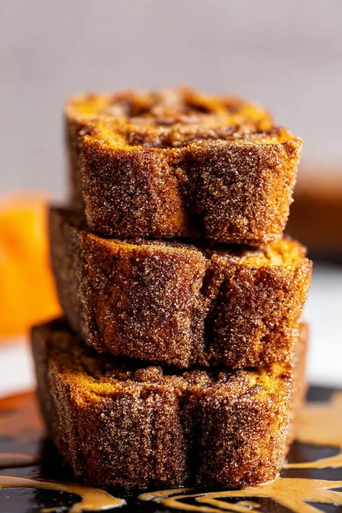 Cinnamon Swirl Pumpkin Bread Mini Loaves