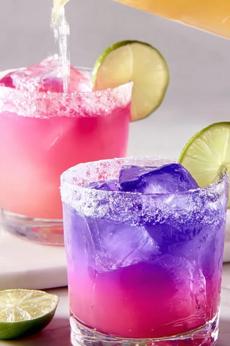 Color-Changing Margaritas