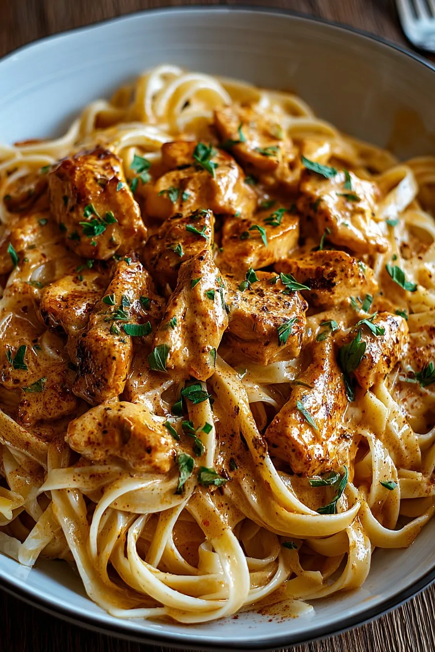 Cowboy Butter Chicken Linguine
