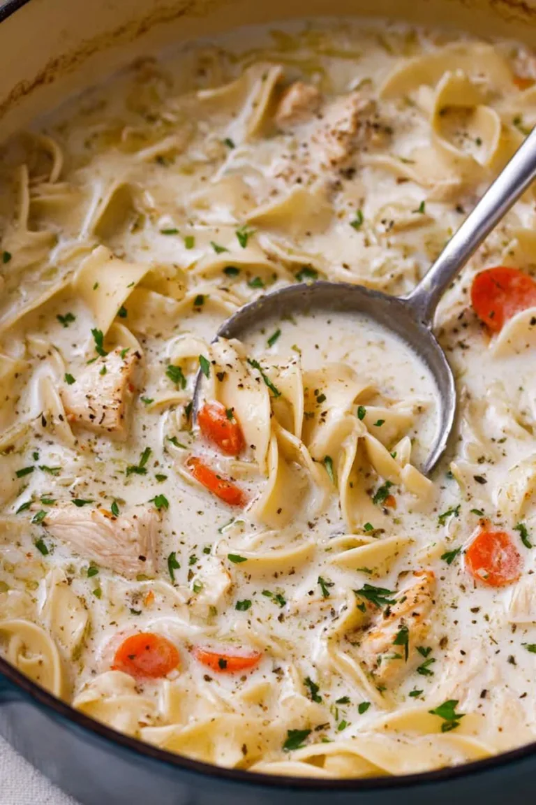 Creamy Chicken Noodle Soup