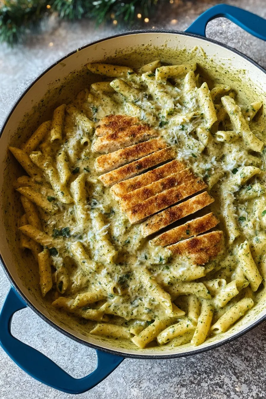 Creamy Pesto Sauce Pasta