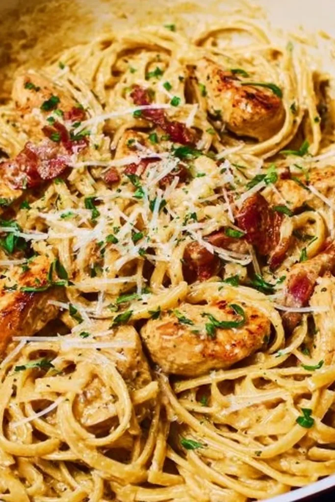 Delicious Chicken Carbonara Recipe