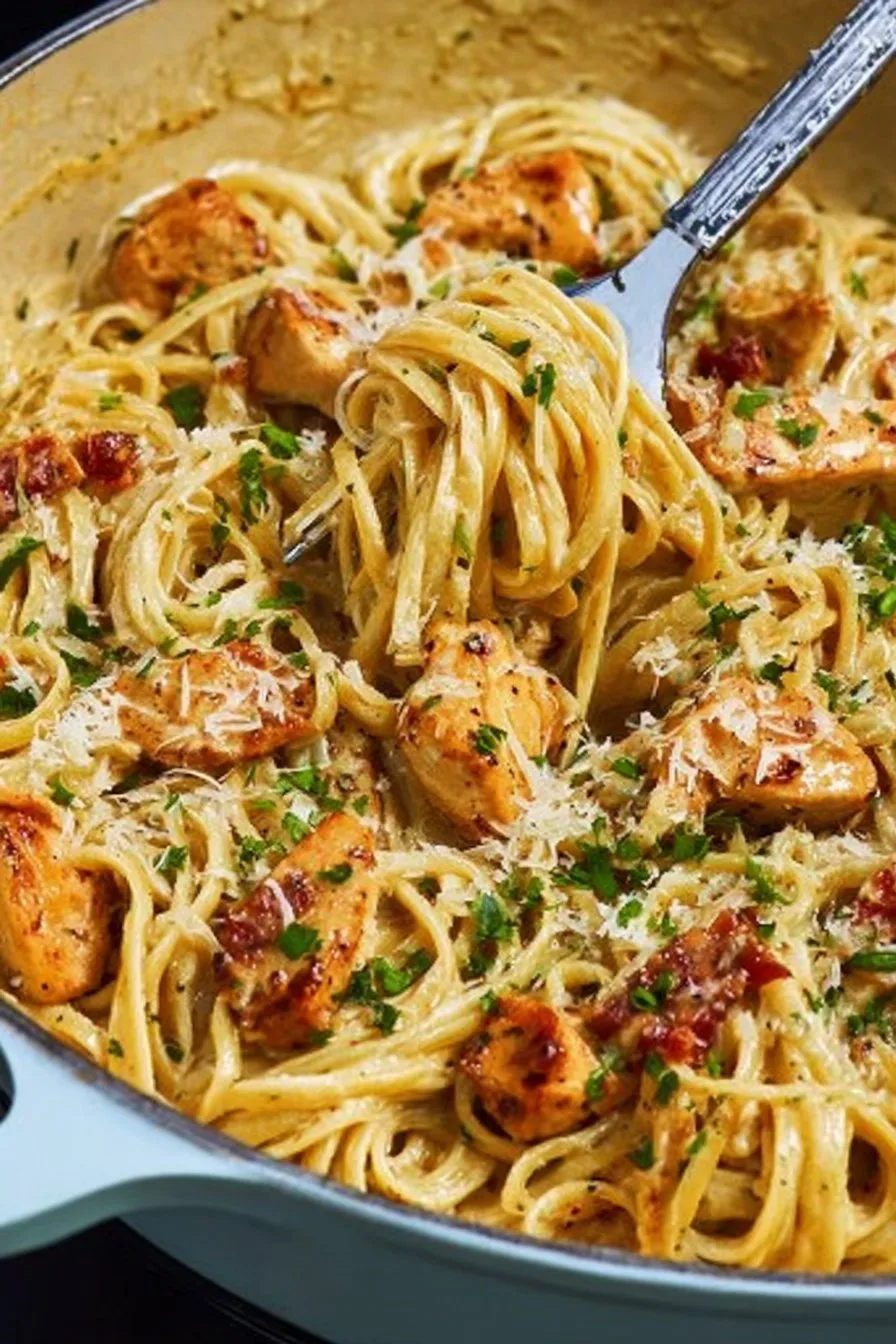 Delicious Chicken Carbonara Recipe