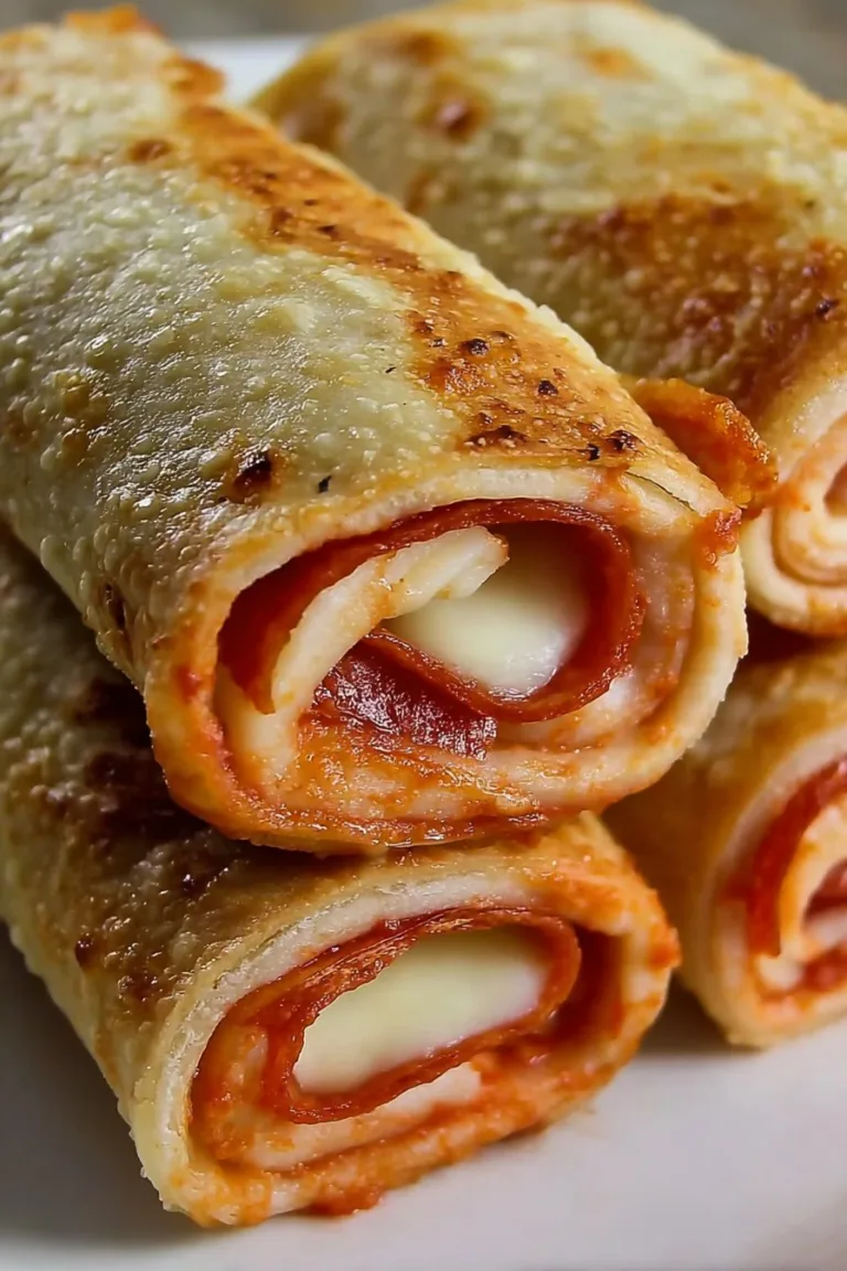 Easy Air Fryer Pizza Roll Ups