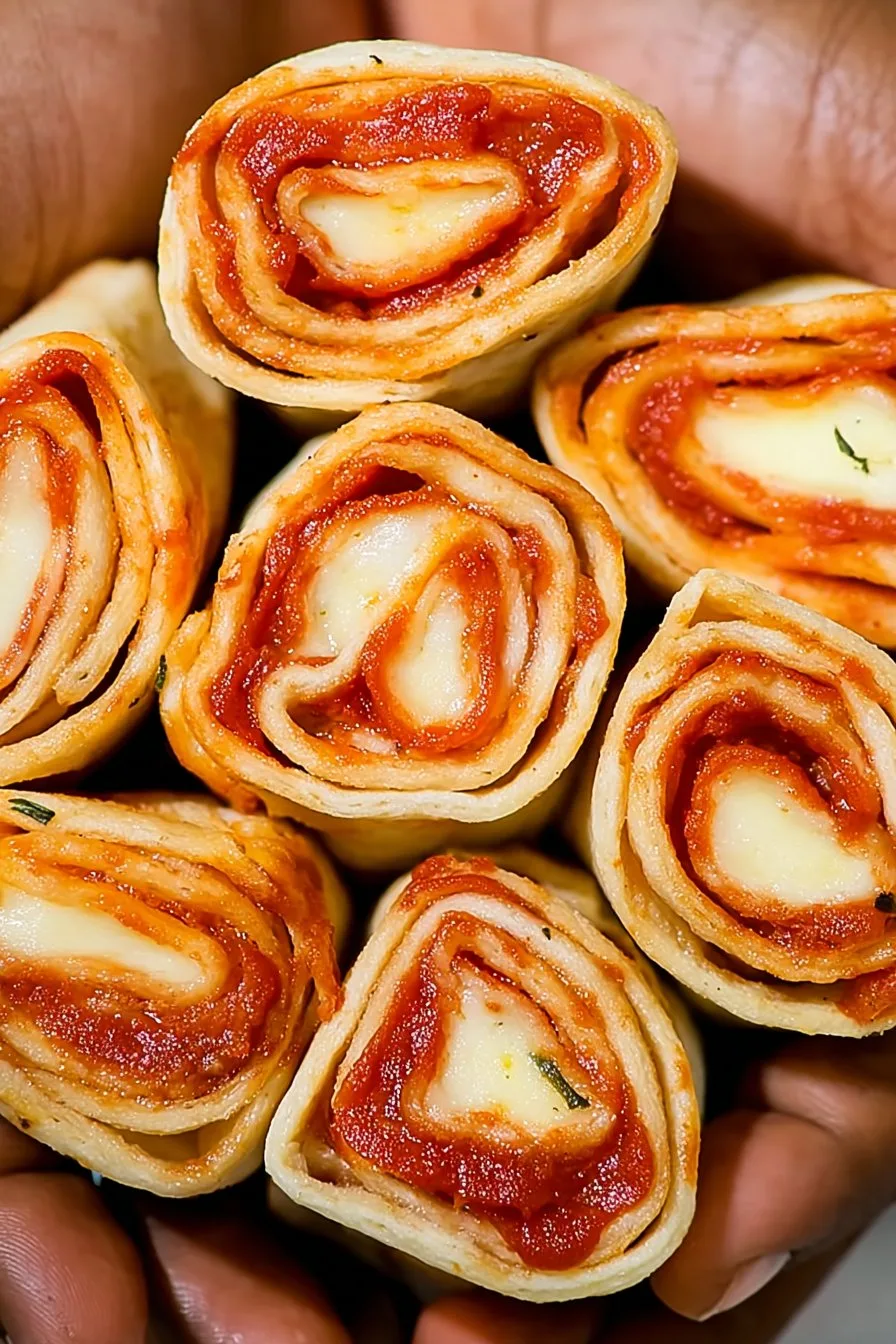 Easy Air Fryer Pizza Roll Ups