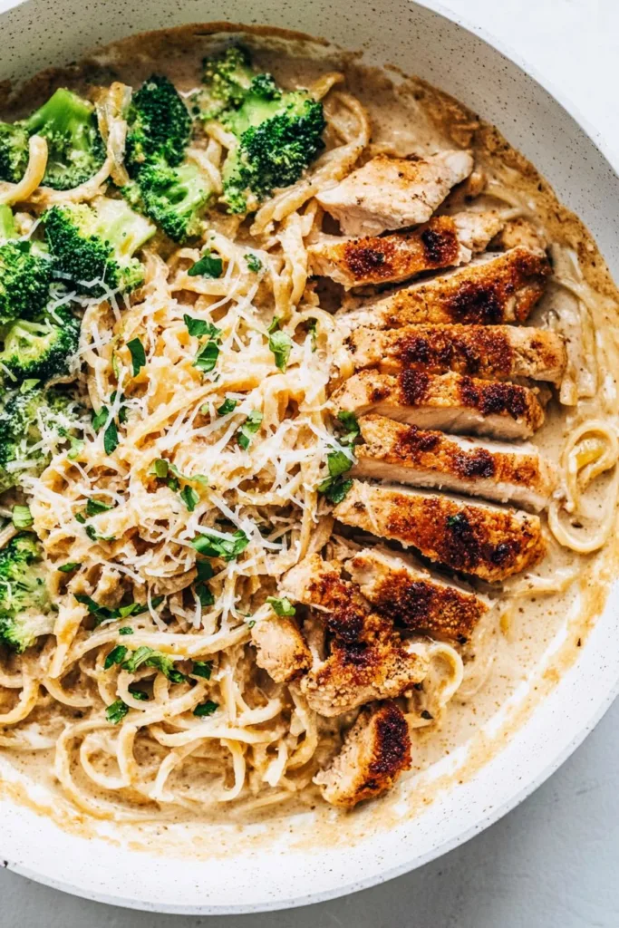 Easy Chicken Alfredo Recipe with Pasta