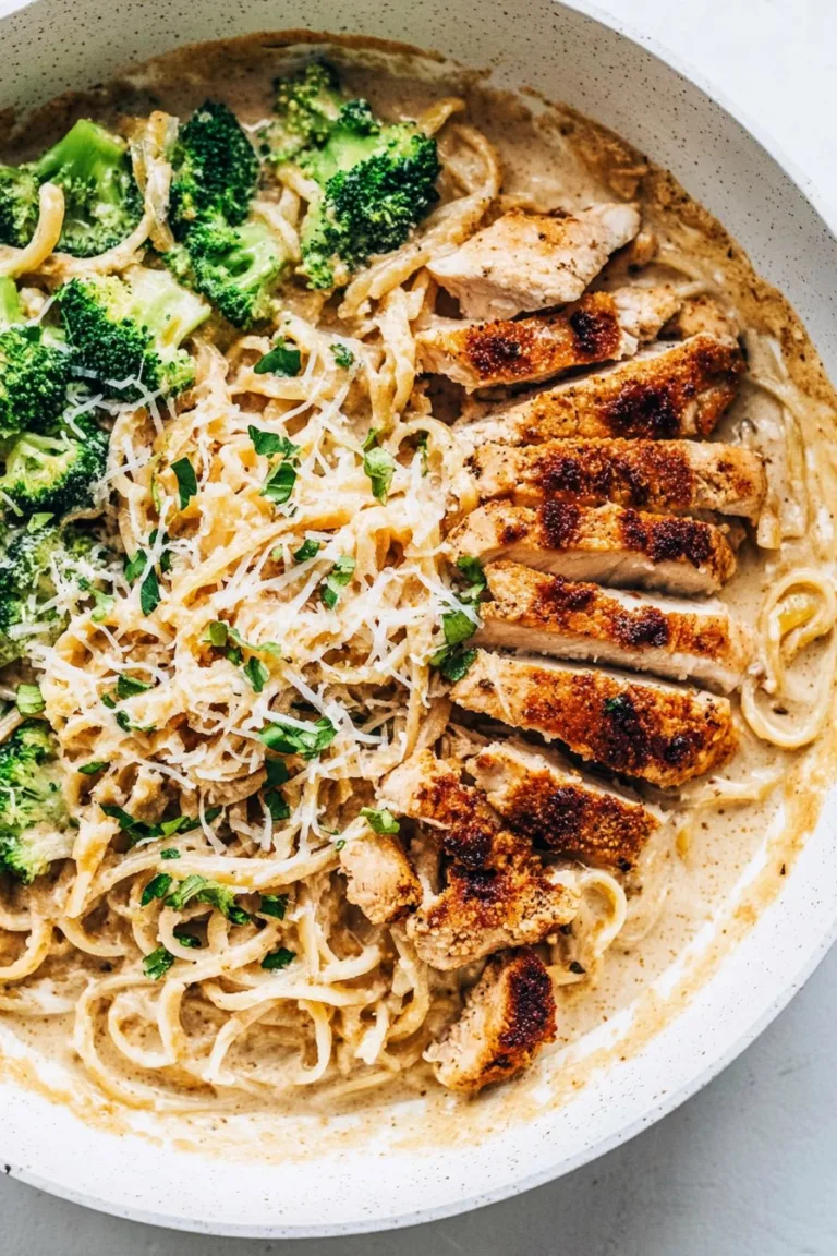 Easy Chicken Alfredo Recipe with Pasta