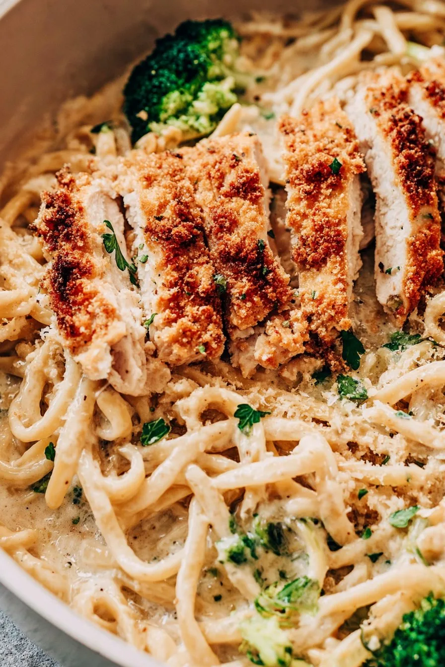 Easy Chicken Alfredo Recipe with Pasta