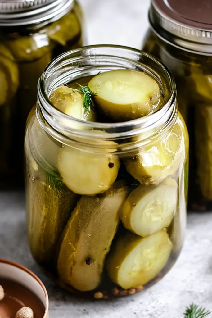 Easy Homemade Dill Pickles