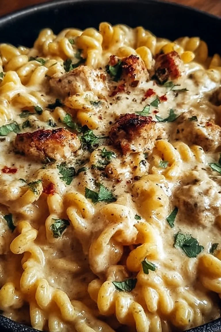 Easy Parmesan Chicken Pasta