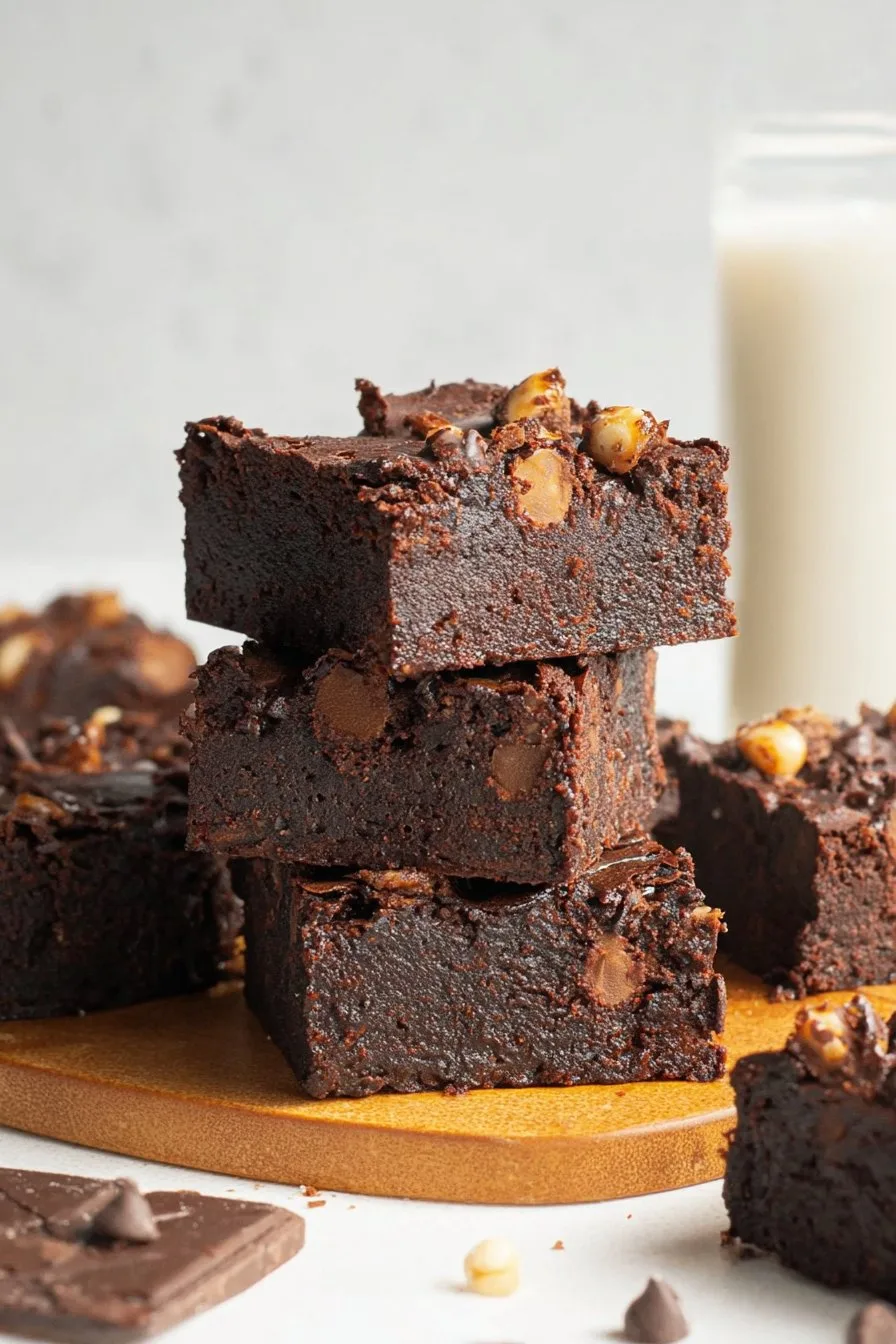 Fudgy Black Bean Brownies