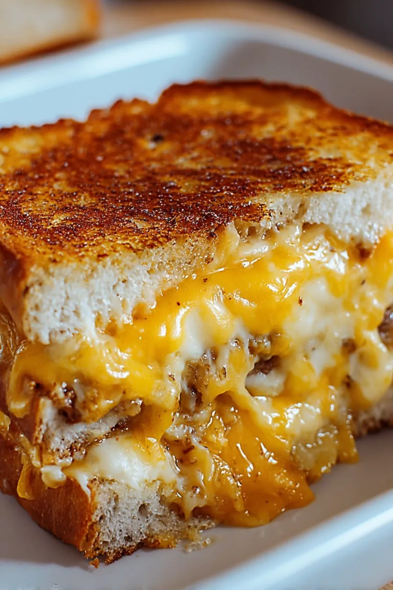 Grilled Cheese Breakfast Casserole