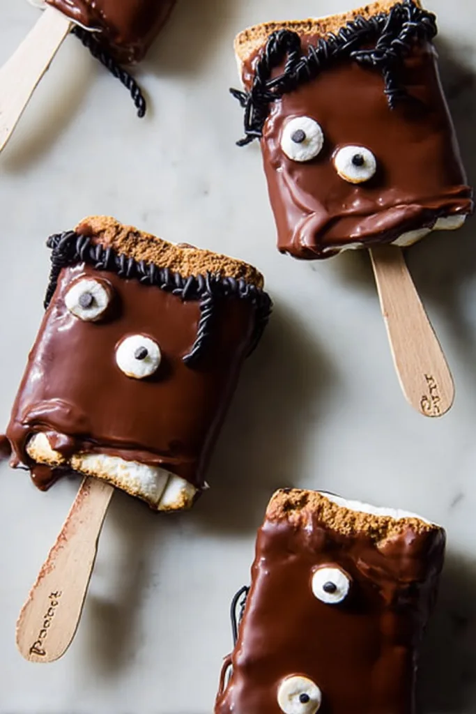 Hocus Pocus S’mores Pops