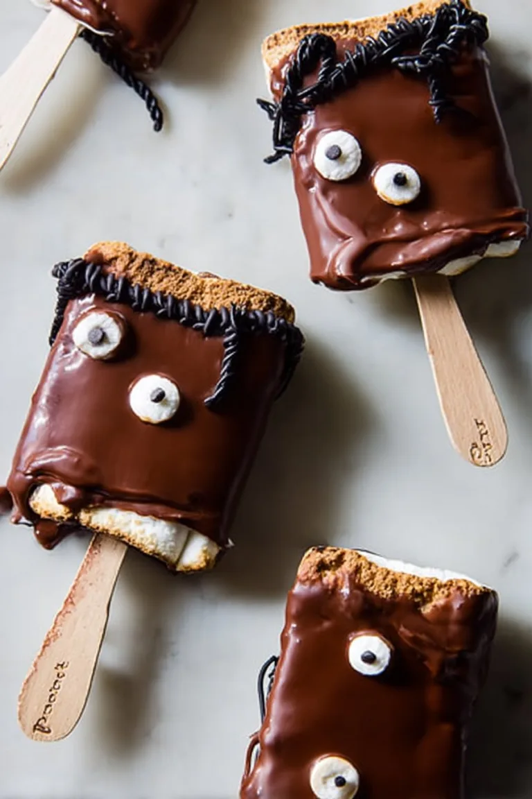 Hocus Pocus S’mores Pops
