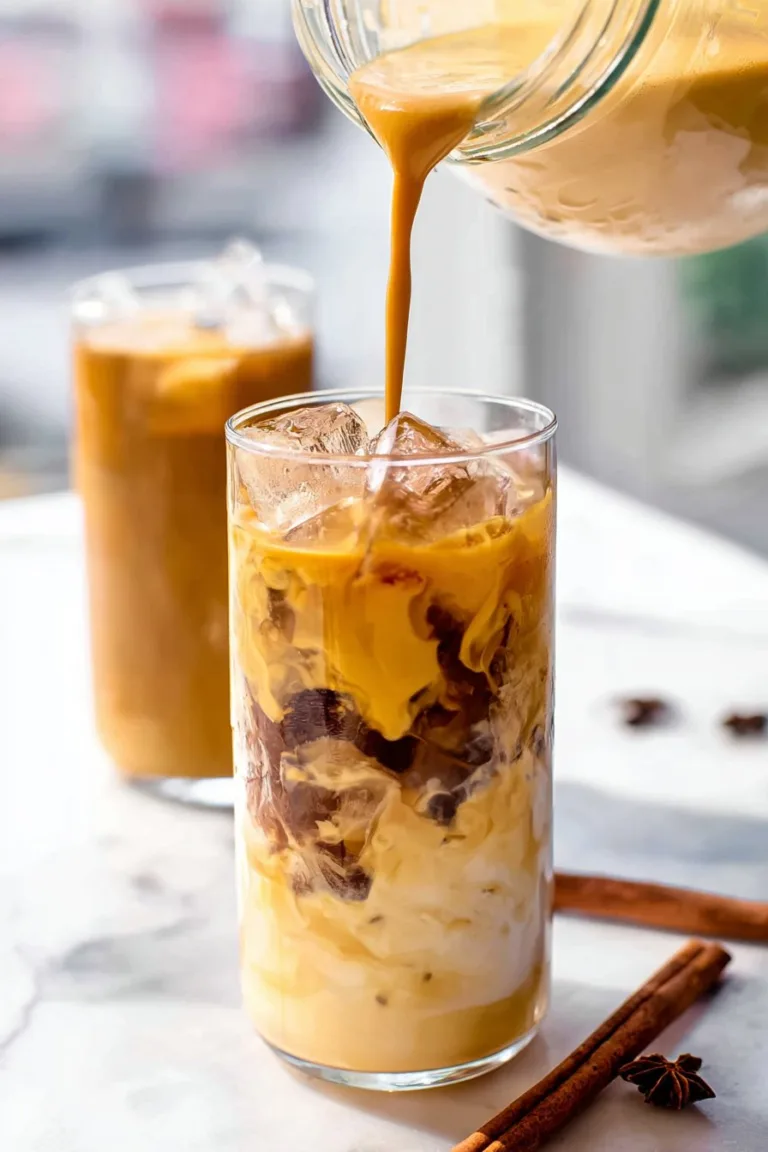 Iced Pumpkin Spice Latte