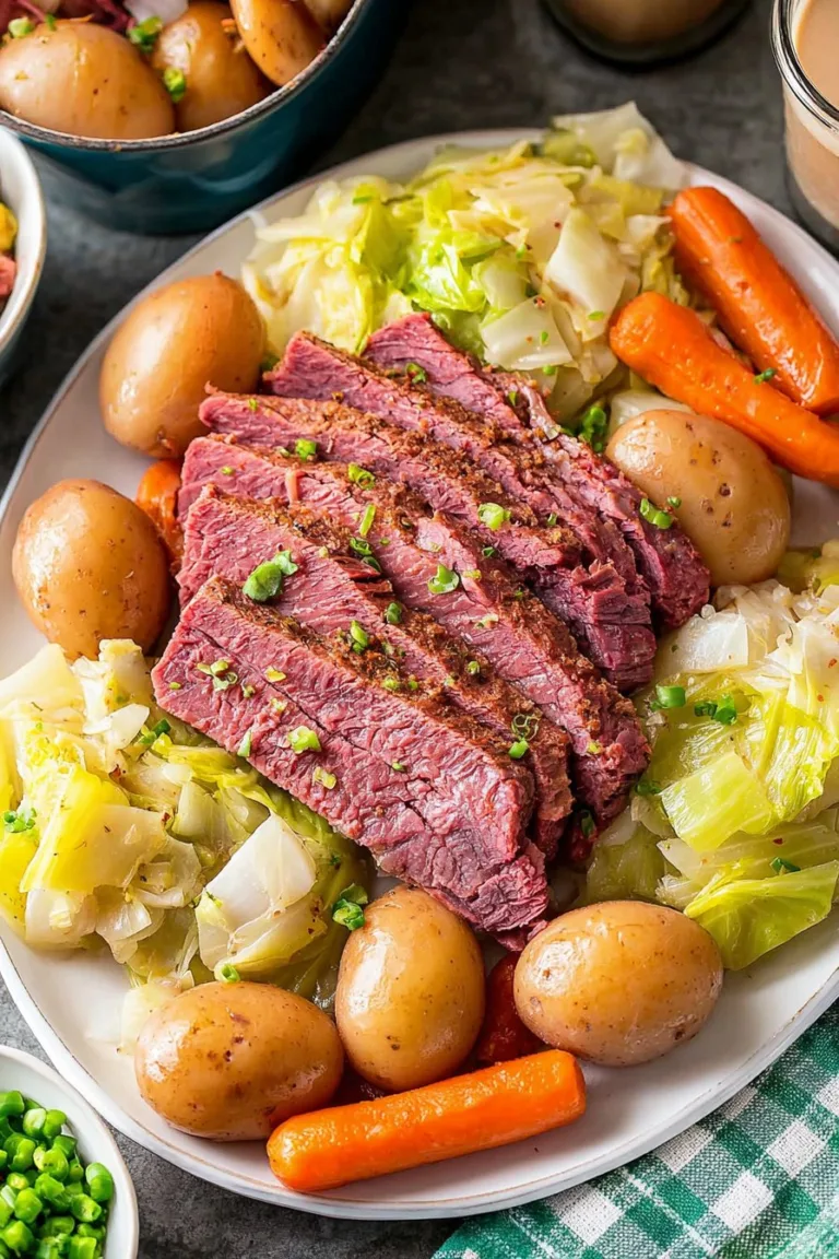 Instant Pot Corned Beef and Cabbage