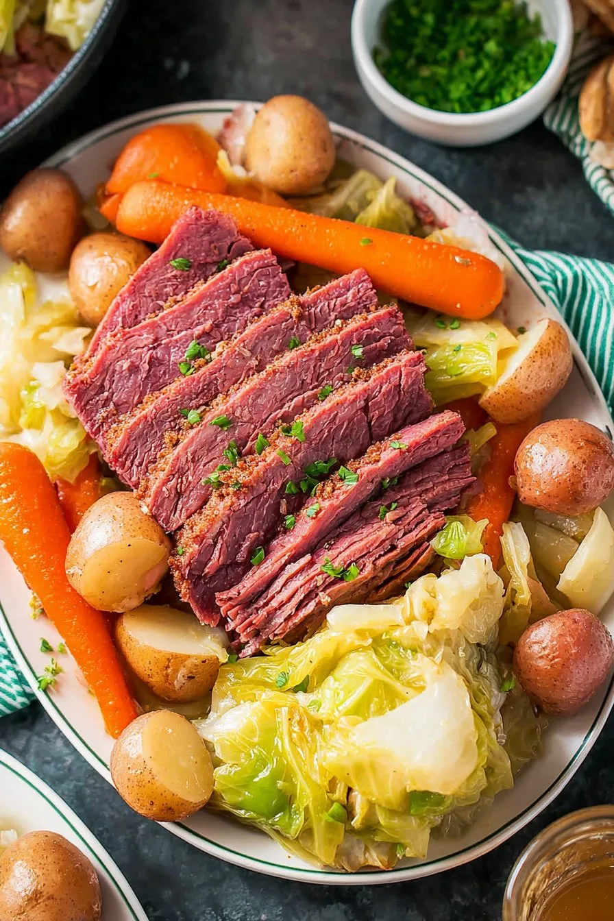 Instant Pot Corned Beef and Cabbage