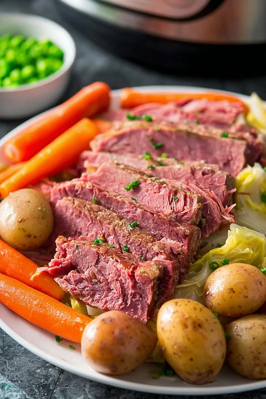 Instant Pot Corned Beef and Cabbage