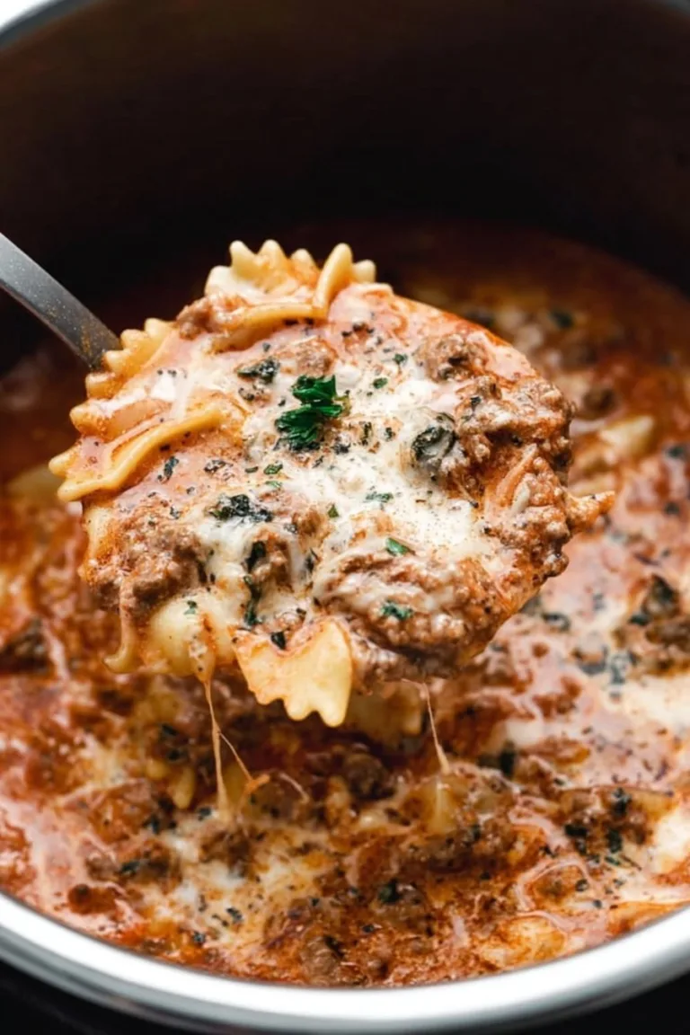 Instant Pot Lasagna Soup