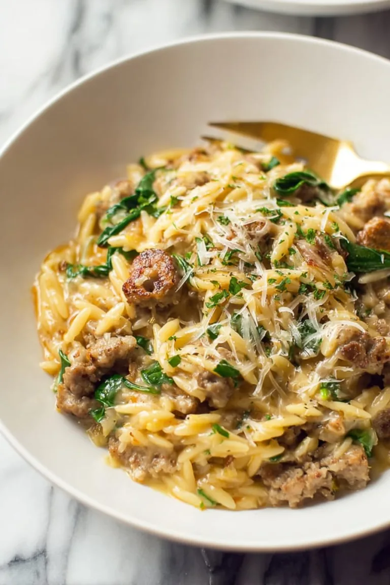 Italian Sausage Orzo