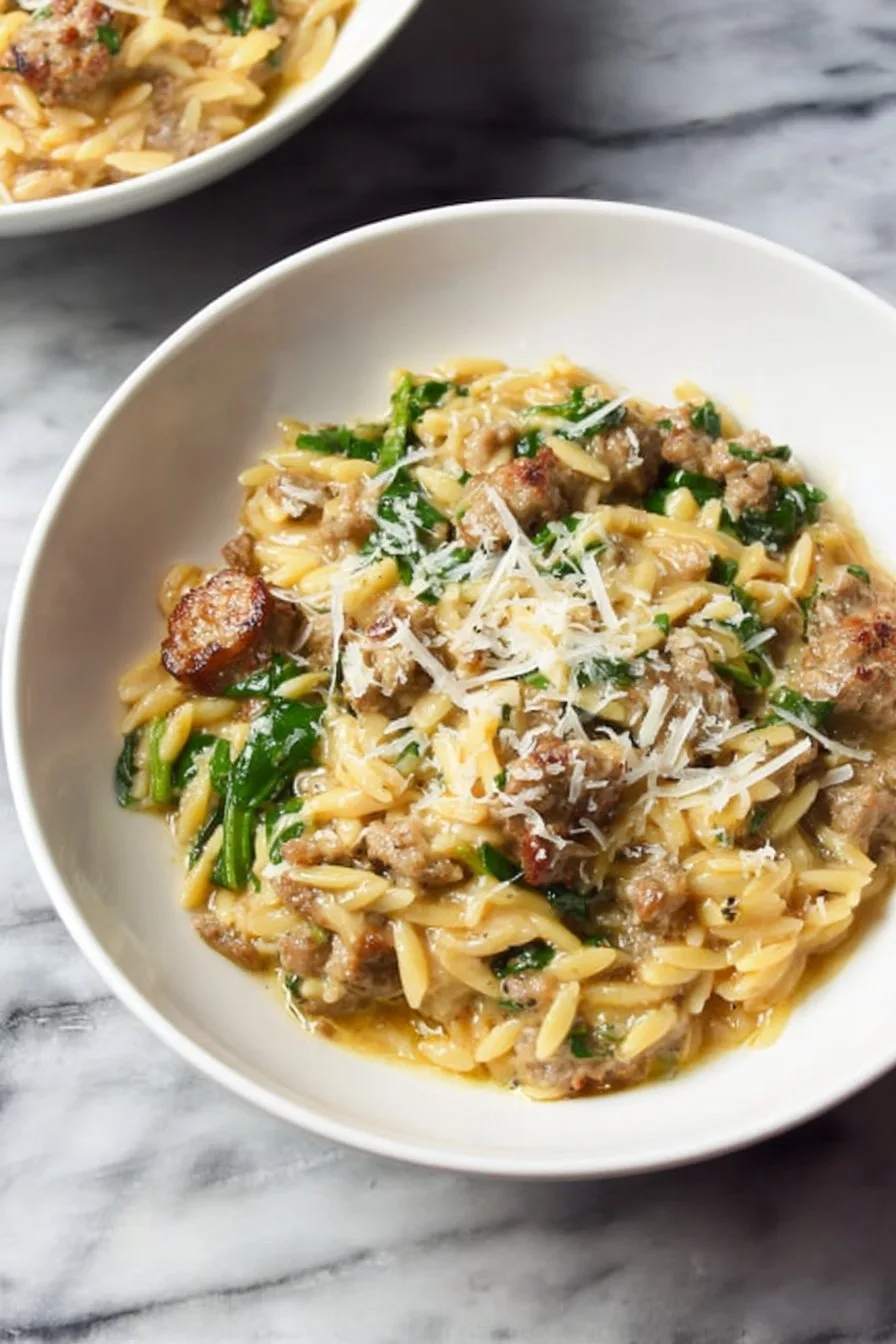 Italian Sausage Orzo