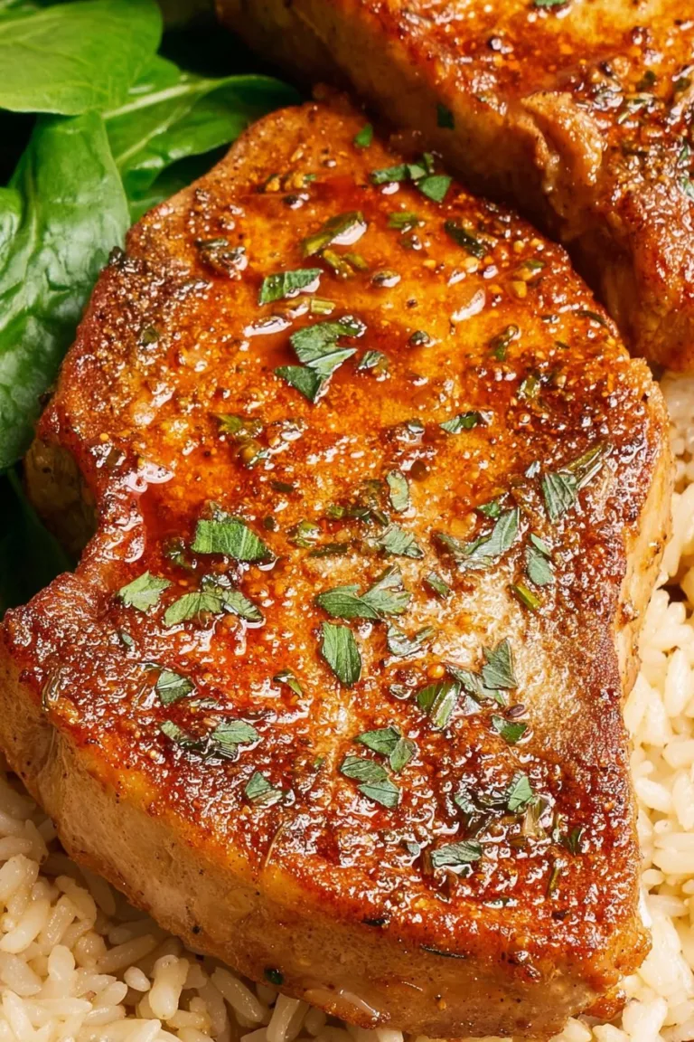 Juicy Oven Baked Boneless Pork Chops