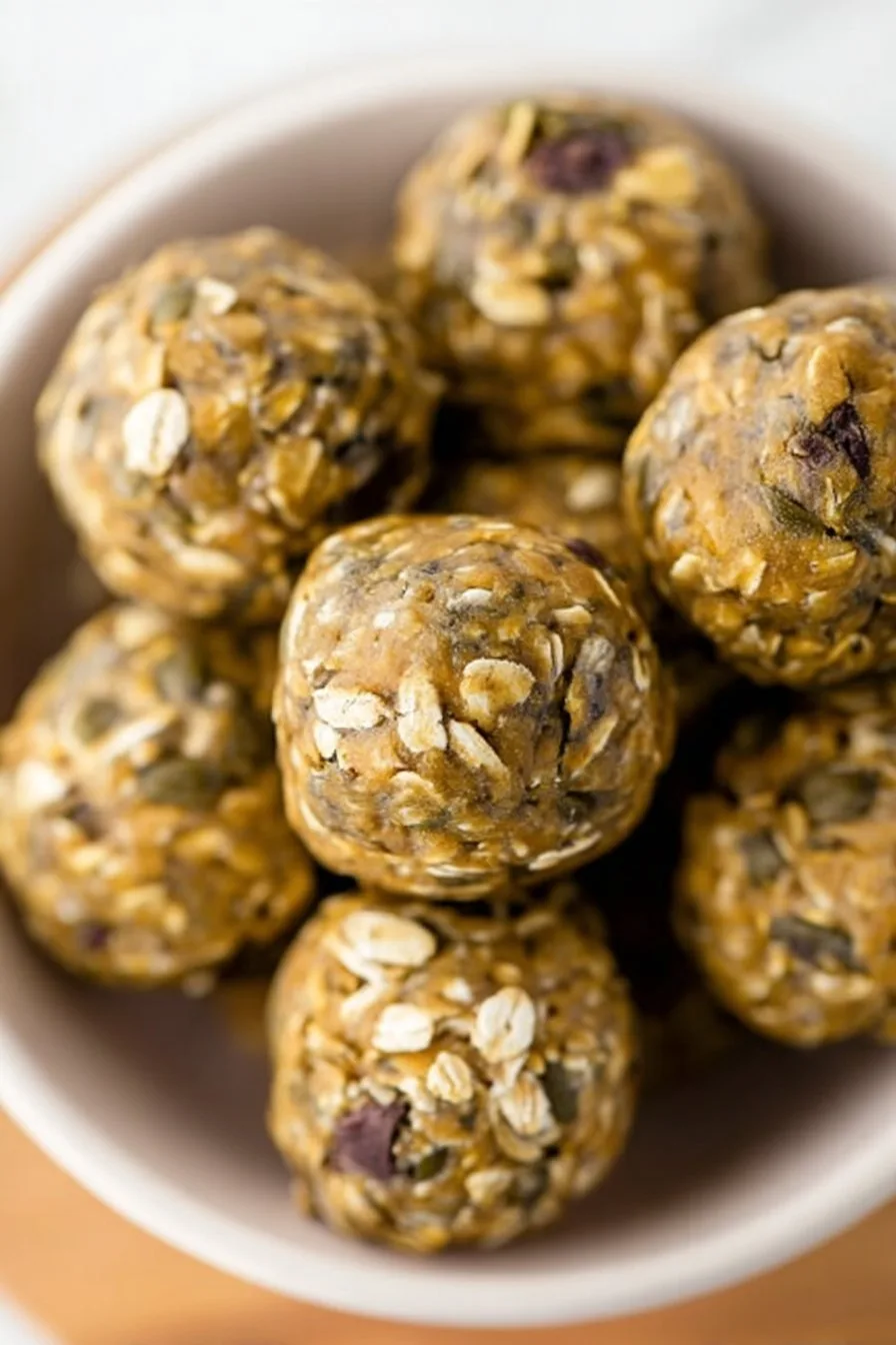 No Bake SunButter Energy Bites