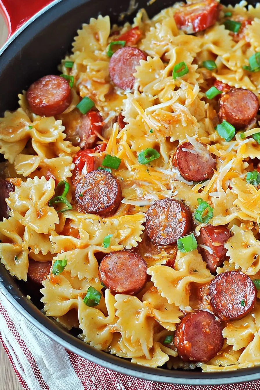 One Pot Kielbasa Pasta