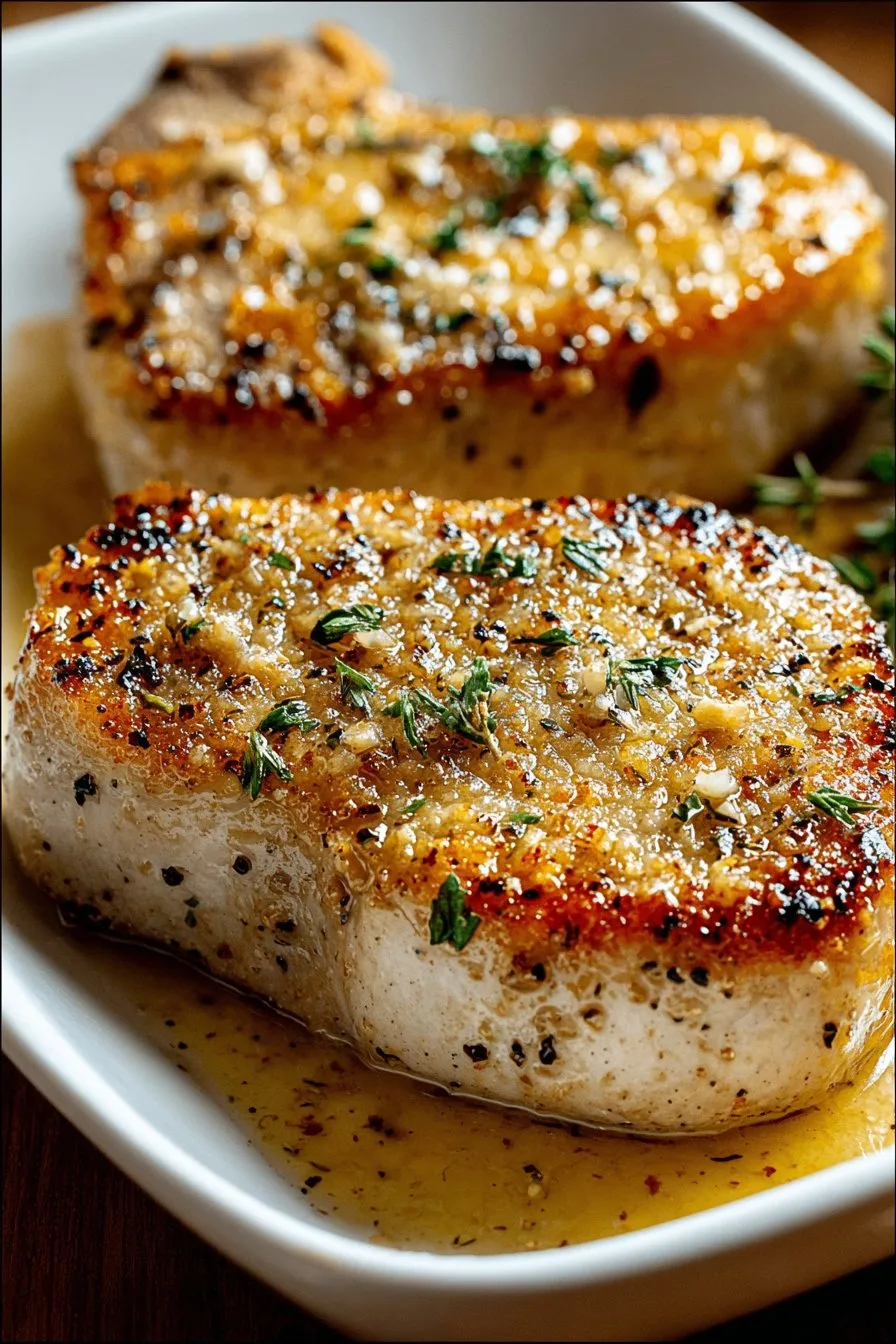 Parmesan Baked Pork Chops