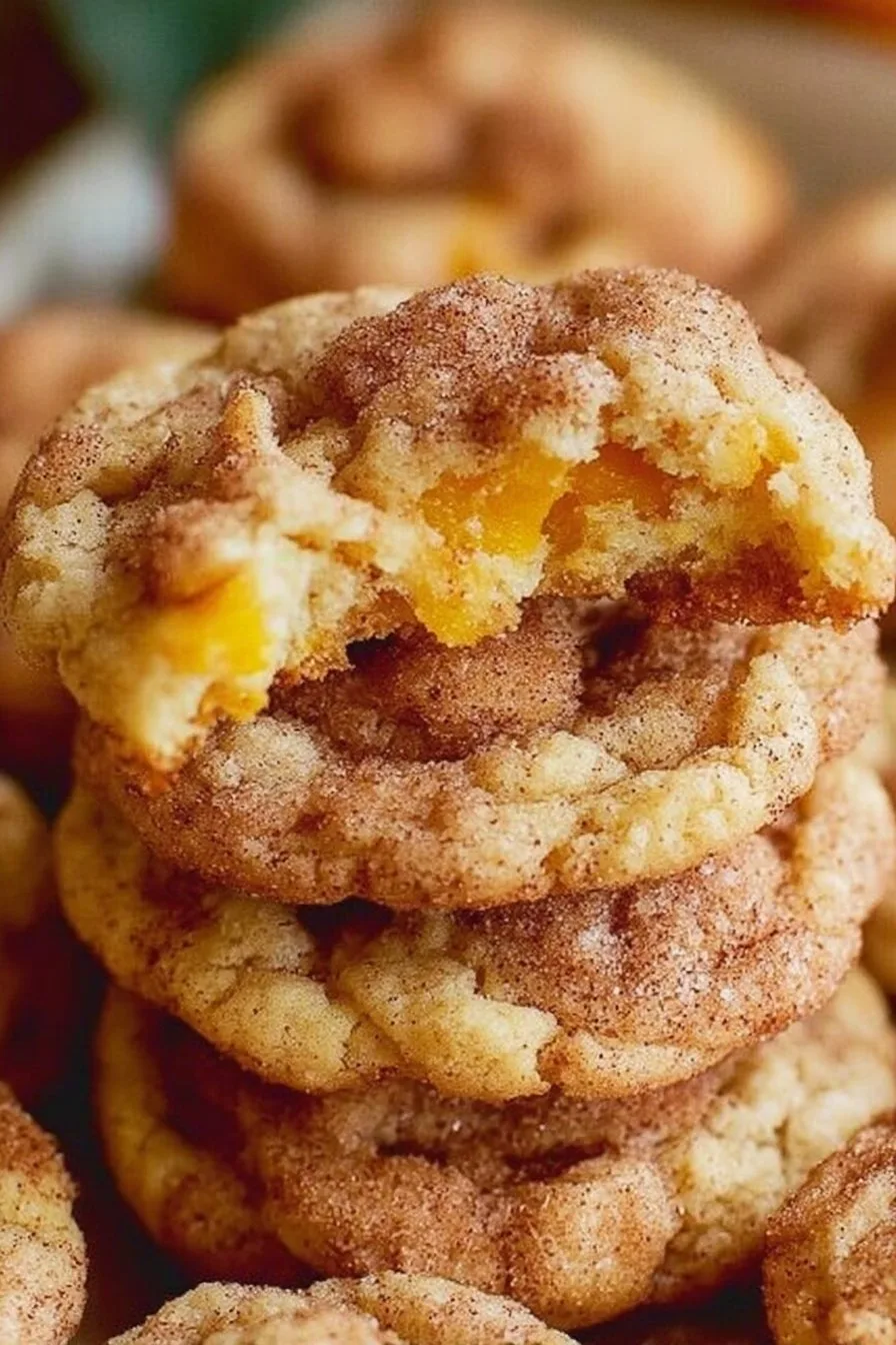 Peach Cobbler Cookies