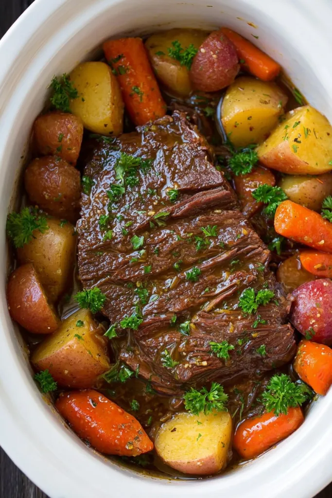 Perfect Slow Cooker Pot Roast