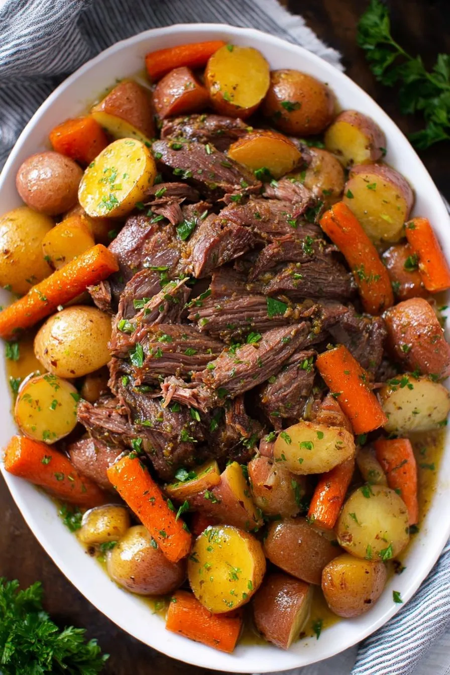 Perfect Slow Cooker Pot Roast