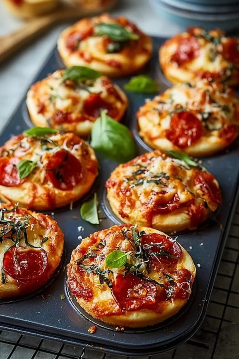 Pizza Muffins for Happy Kids