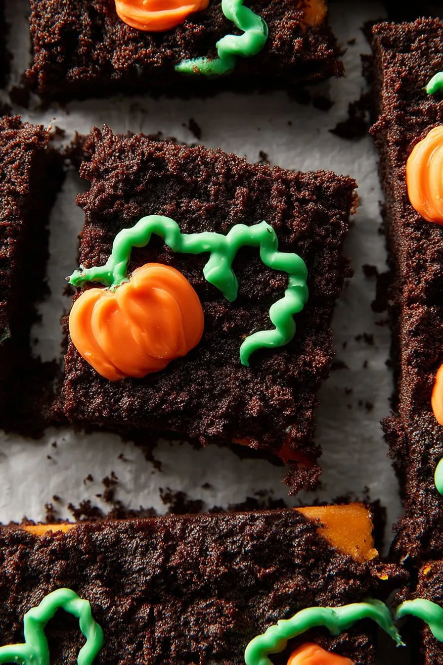 Pumpkin Patch Brownies