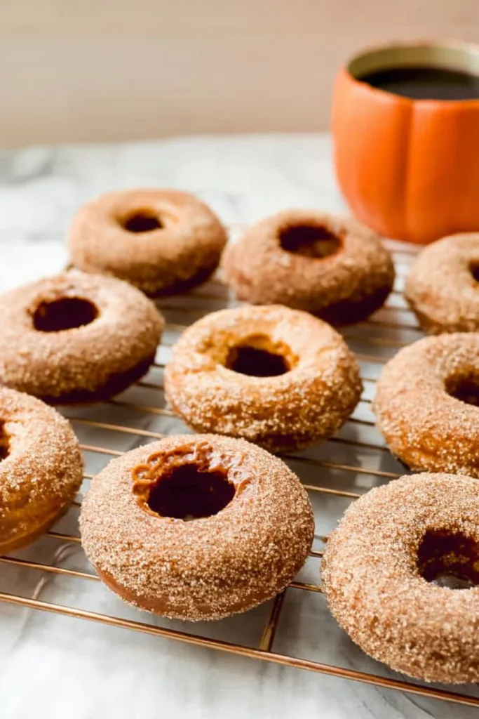 Pumpkin Spice Baked Donuts