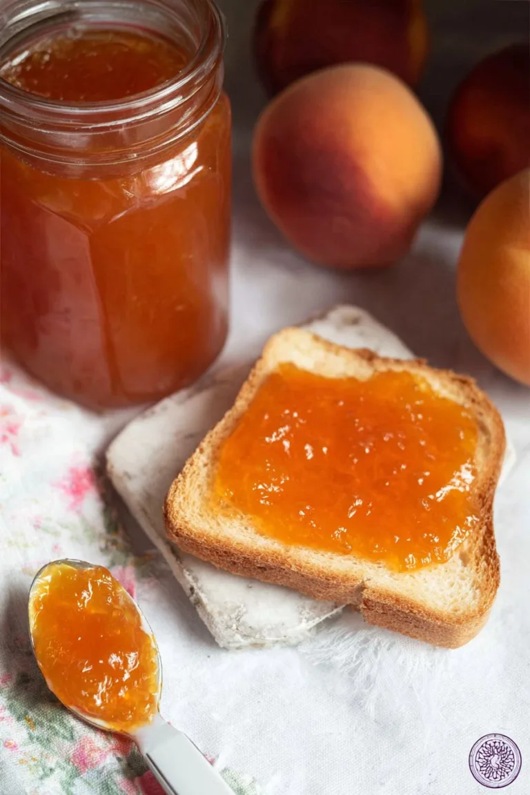 Quick and Easy Peach Freezer Jam Recipe