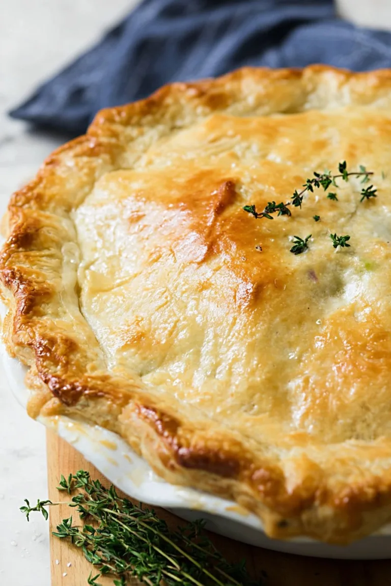 Homemade Chicken Pot Pie Recipe