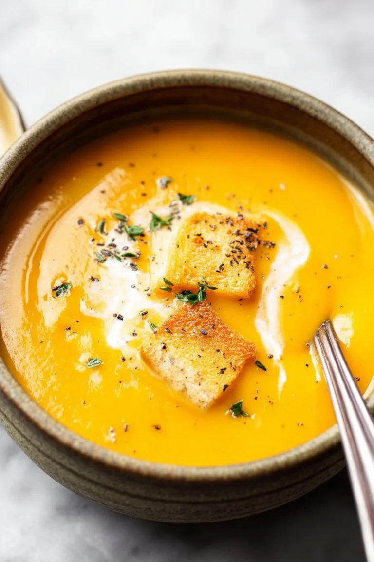 Easy butternut squash soup