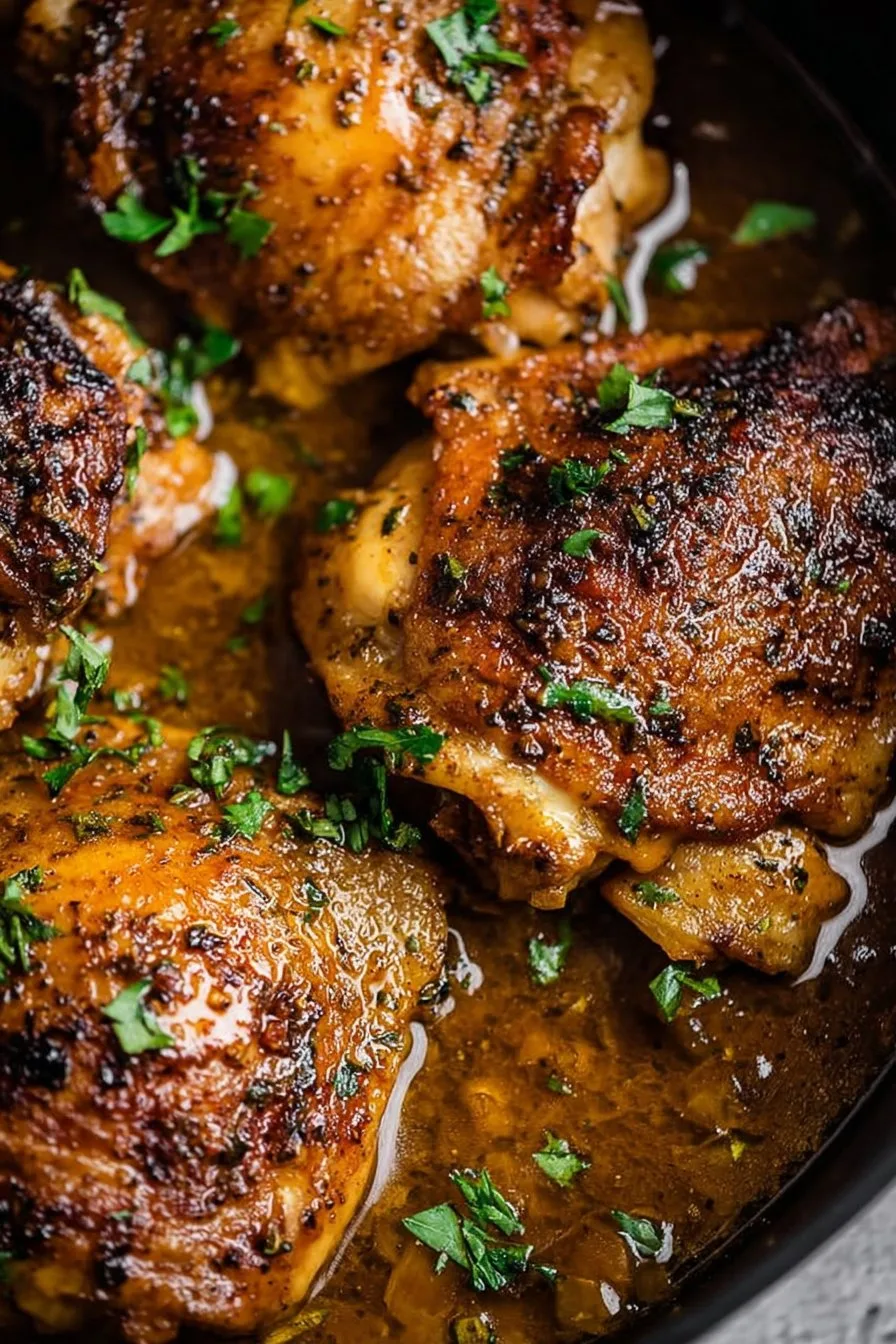 Slow Cooker Chicken Thighs