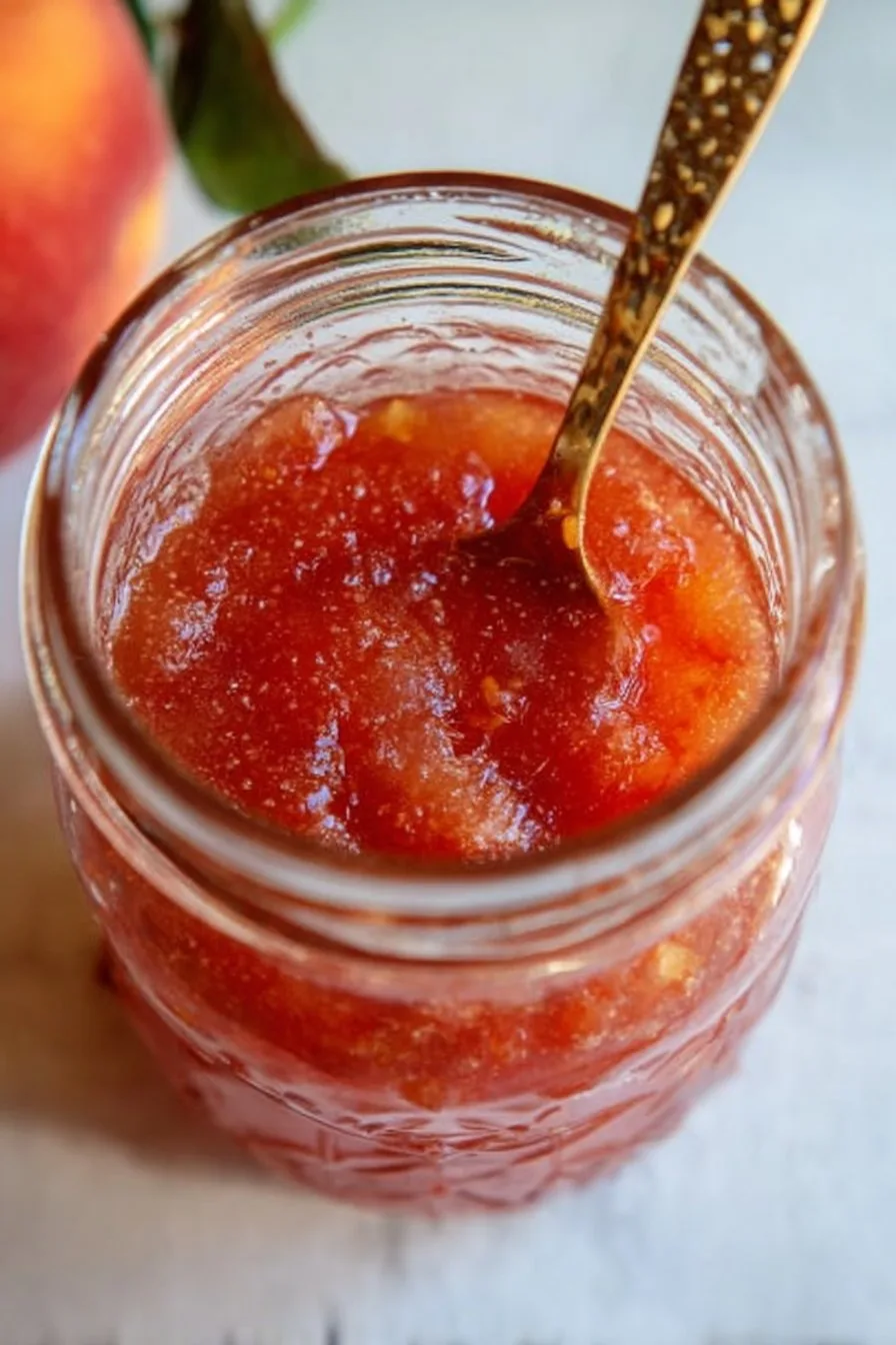 SPICED PEACH JAM