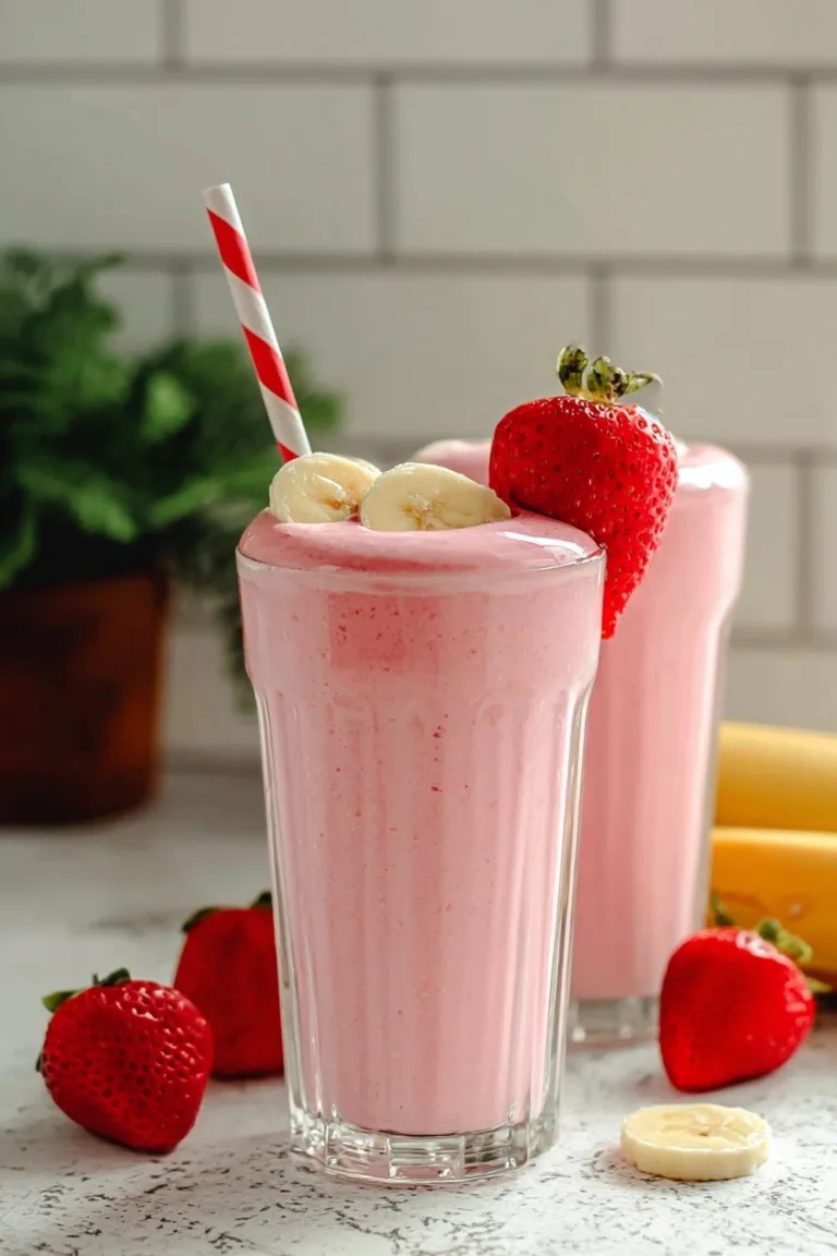 Strawberry Banana Smoothie