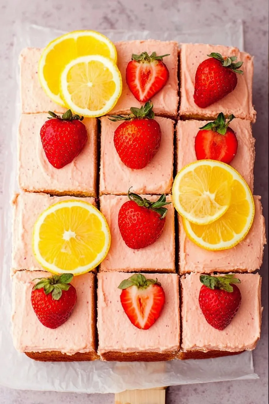 Strawberry Lemon Cake