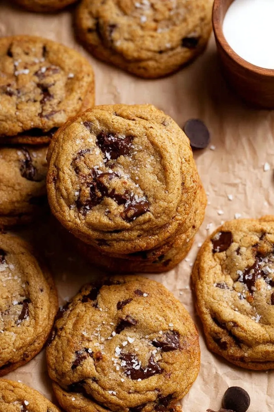 Thick & Chewy Pumpkin Chocolate Chip Cookies