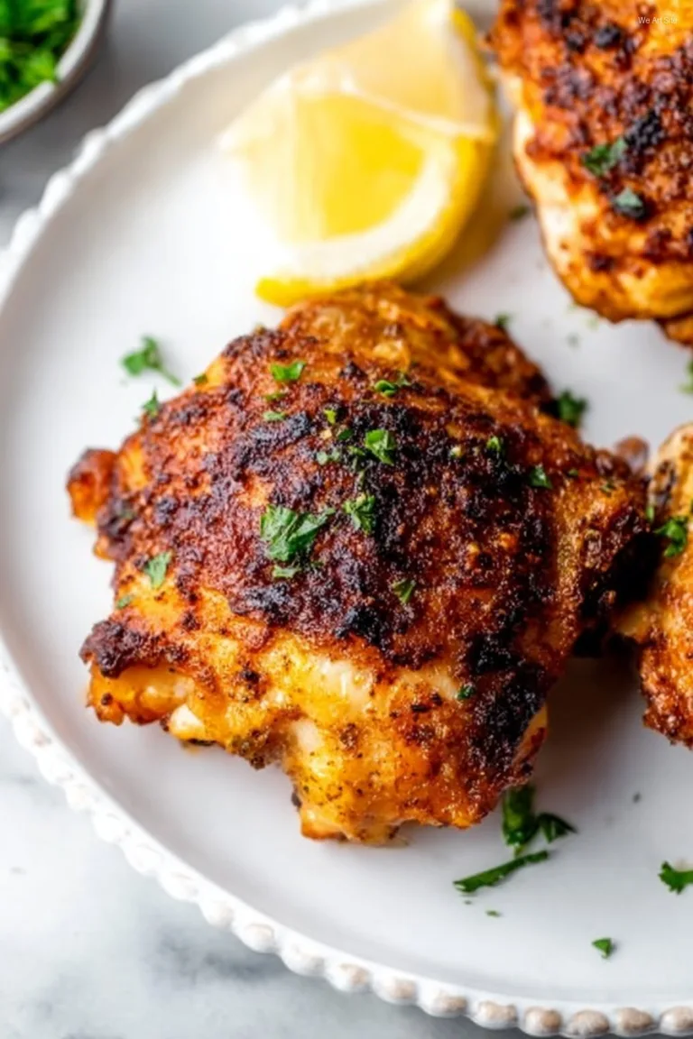 Air Fryer Chicken Thighs