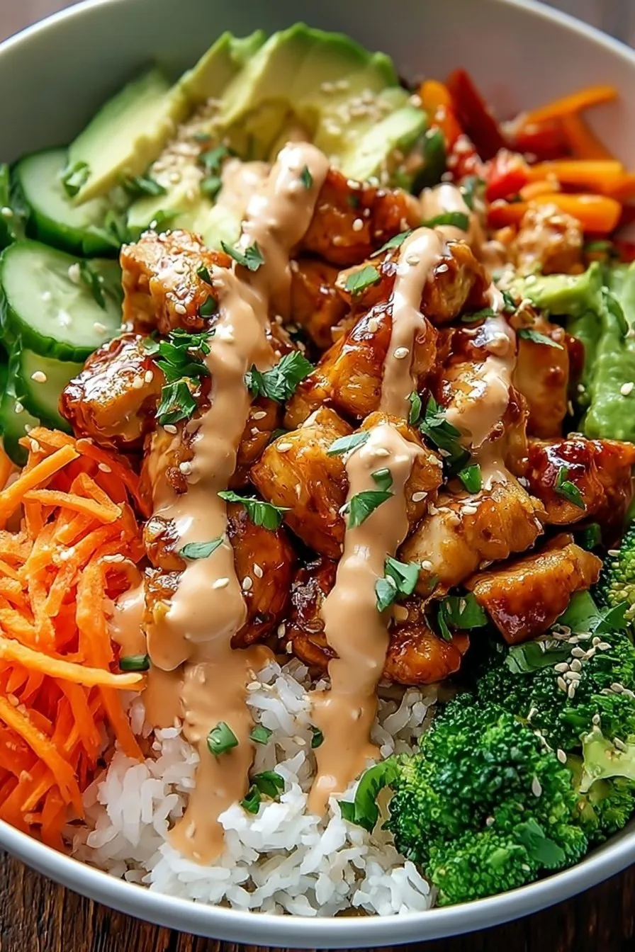 Bang Bang Chicken Bowl